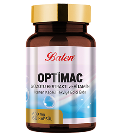 Balen Optimac Gözotu Ekstraktı ve Vitamin İçeren Kapsül