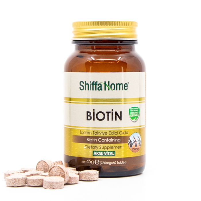 Biotin 60 Tablet 750 mg