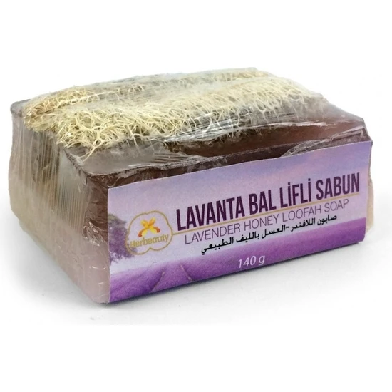 Herbeauty Lavanta Süt Kabak Lifli Sabun 140gr