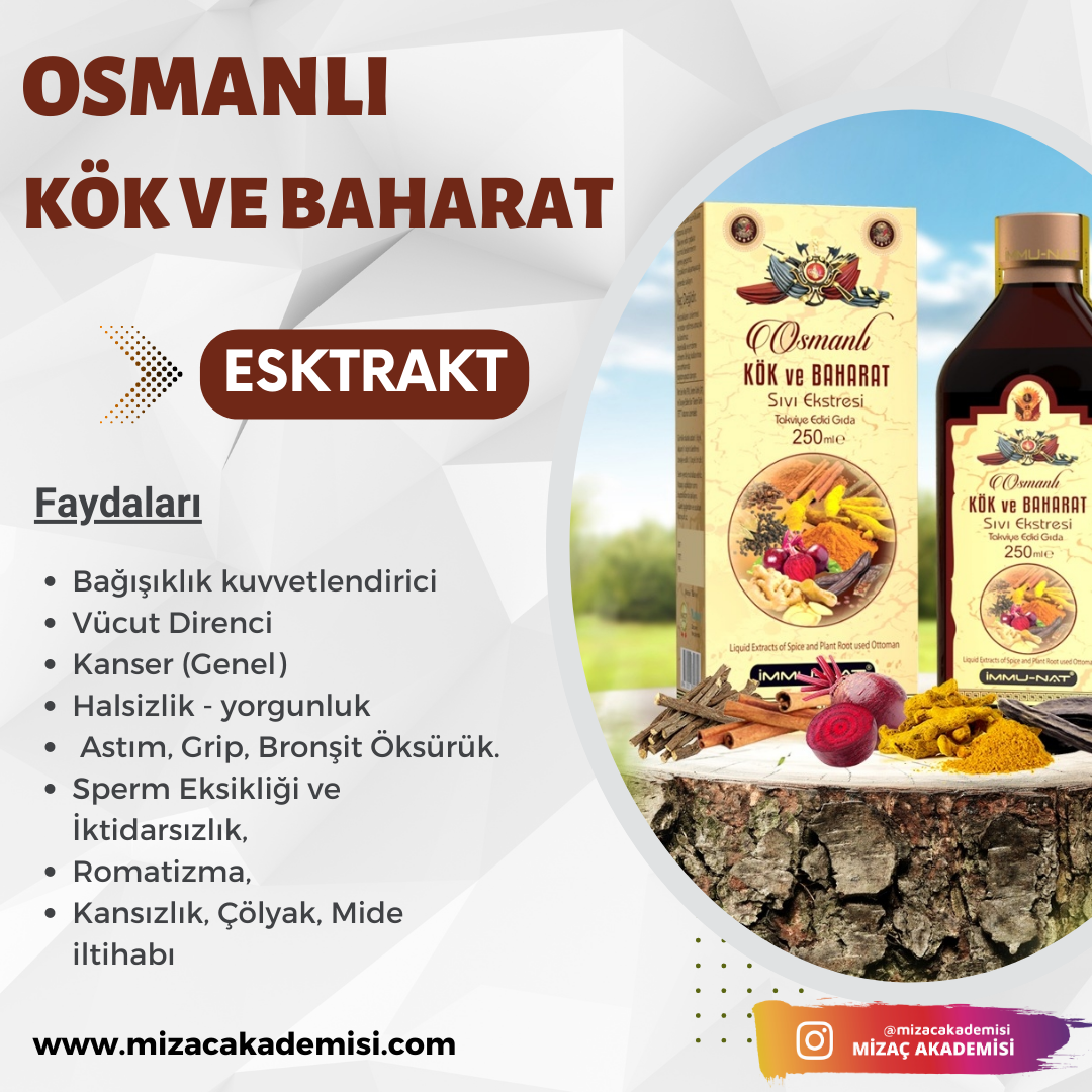 Osmanlı Kök ve Baharat Ekstraktı