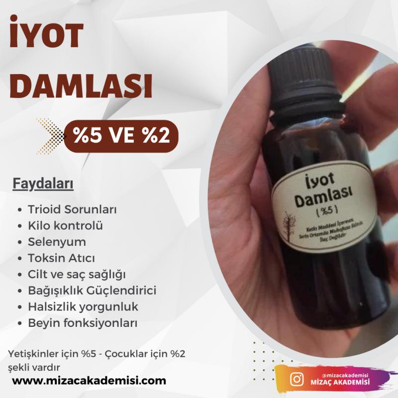 İyot Damlası %5’lik Form 30 ml 