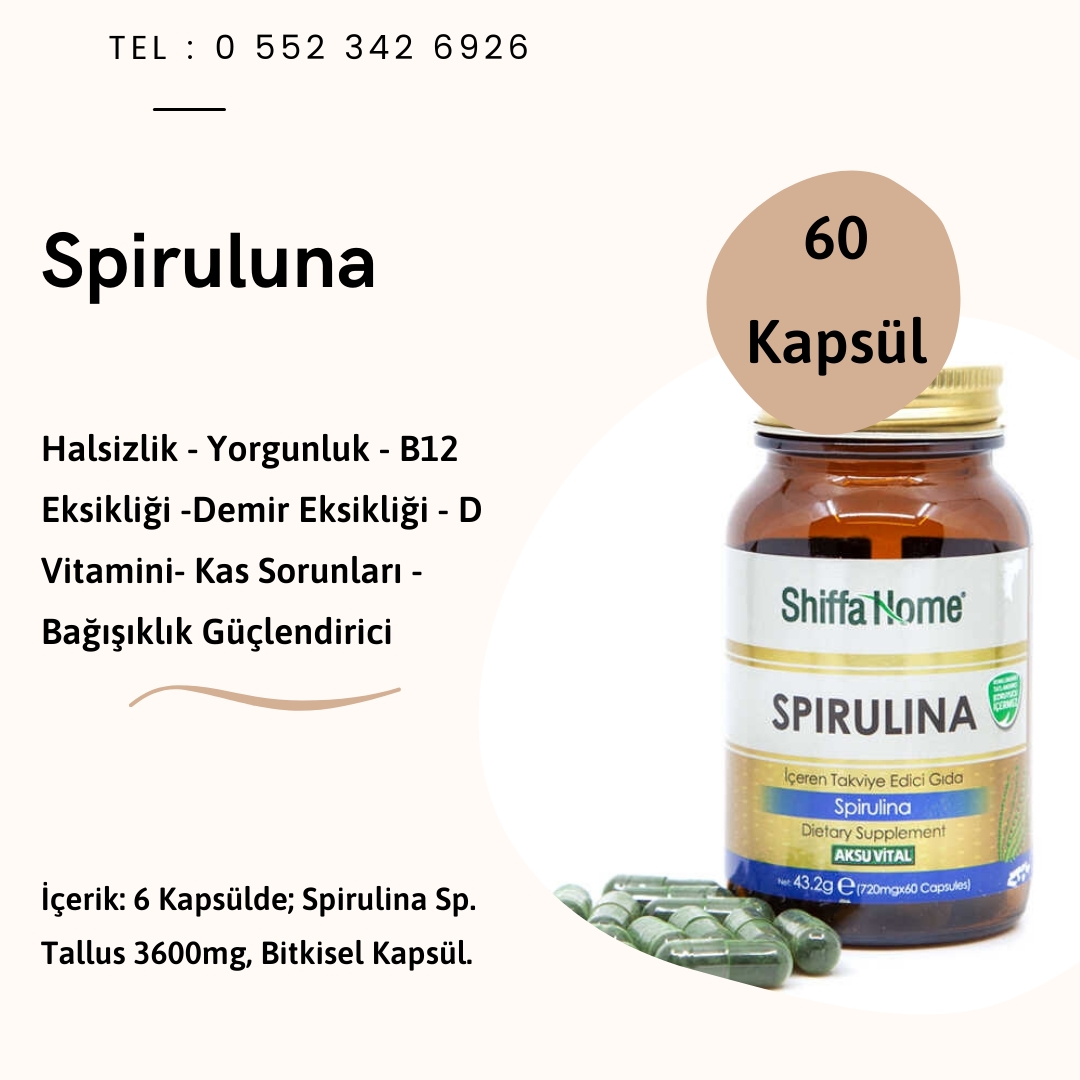 Spirulina Kapsül