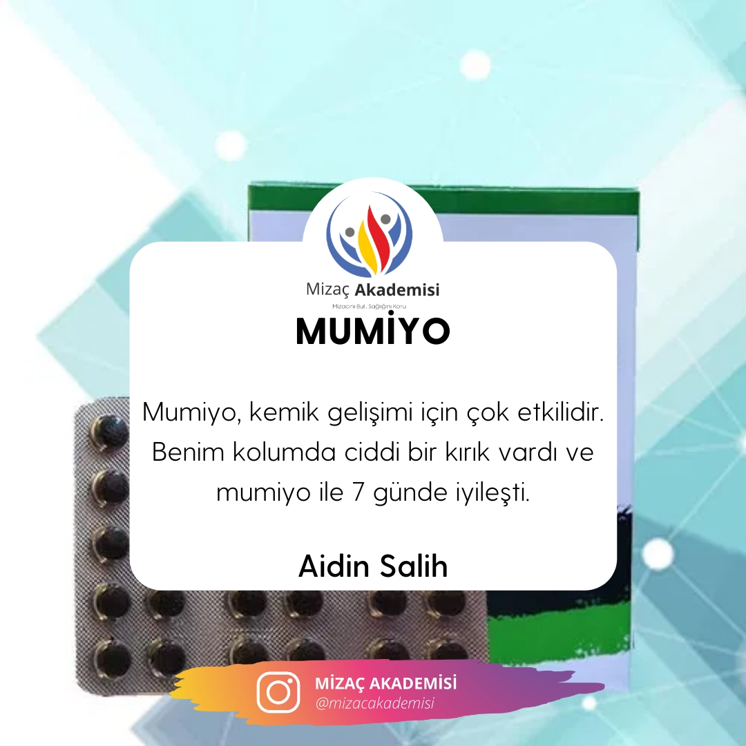 3 Adet Mumiyo