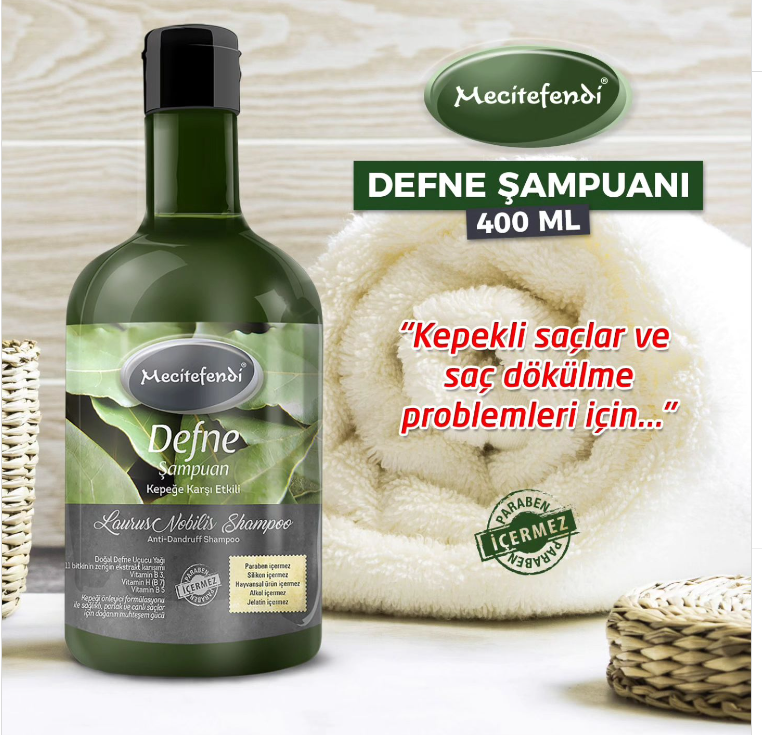 MECİTEFENDİ DEFNE ŞAMPUAN 400 ML