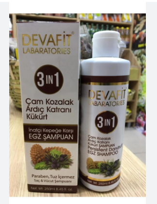 Devafit Şampuan Kepeğe karşı 250 ml