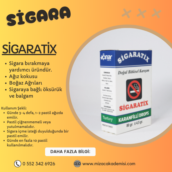 Sigaratix Karanfilli Drops 80 gr