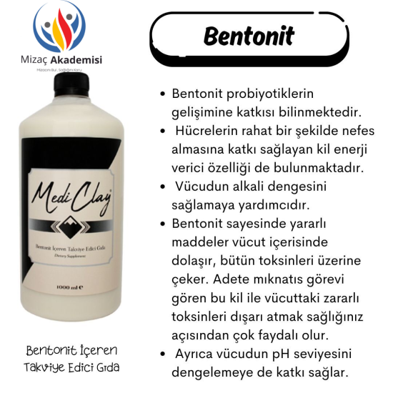 MedikilMedikil Mediclay Bentonit 1000 Ml