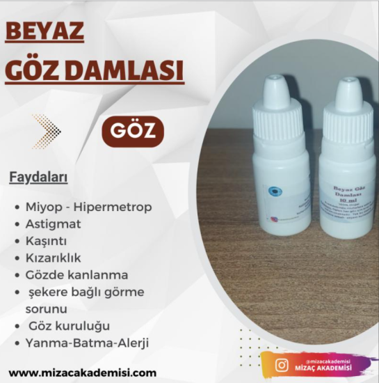 Beyaz Göz Damlası 10 ml 