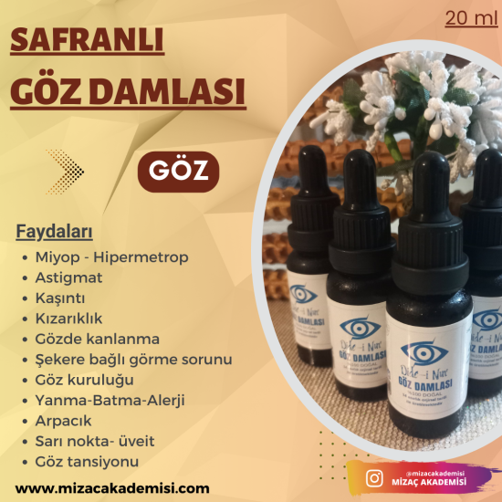 Safranlı Damla - Didei Nur Damla 20 ml